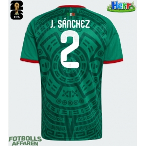 Mexiko Jorge Sanchez #2 Hemmatröja VM 2026 Kortärmad